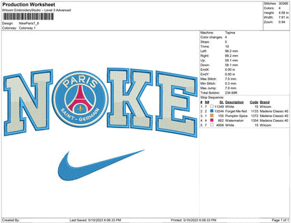 Nike Paris
