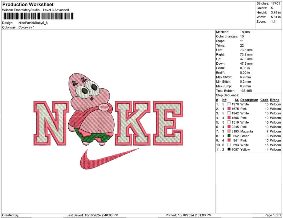 Nike Patrick Baby