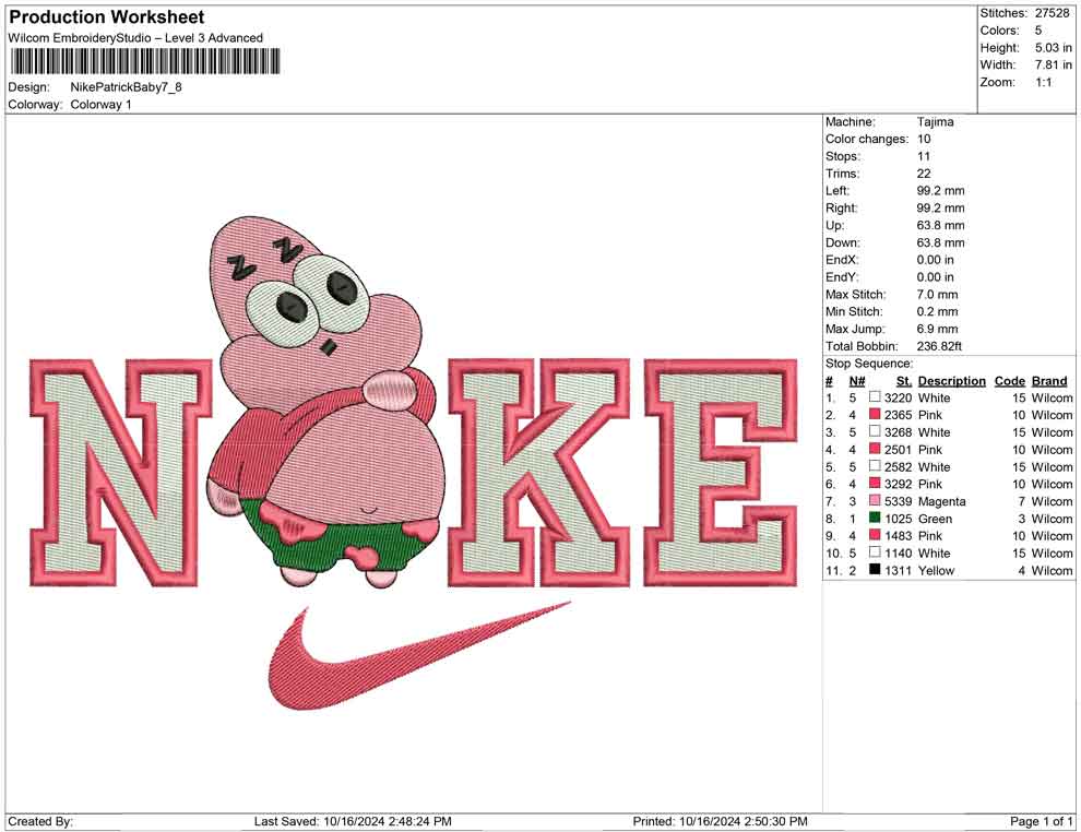 Nike Patrick Baby