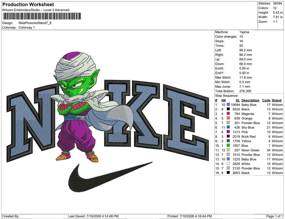 Nike Picocolo Stand