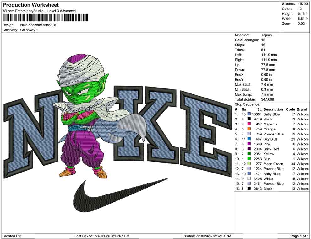Nike Picocolo Stand