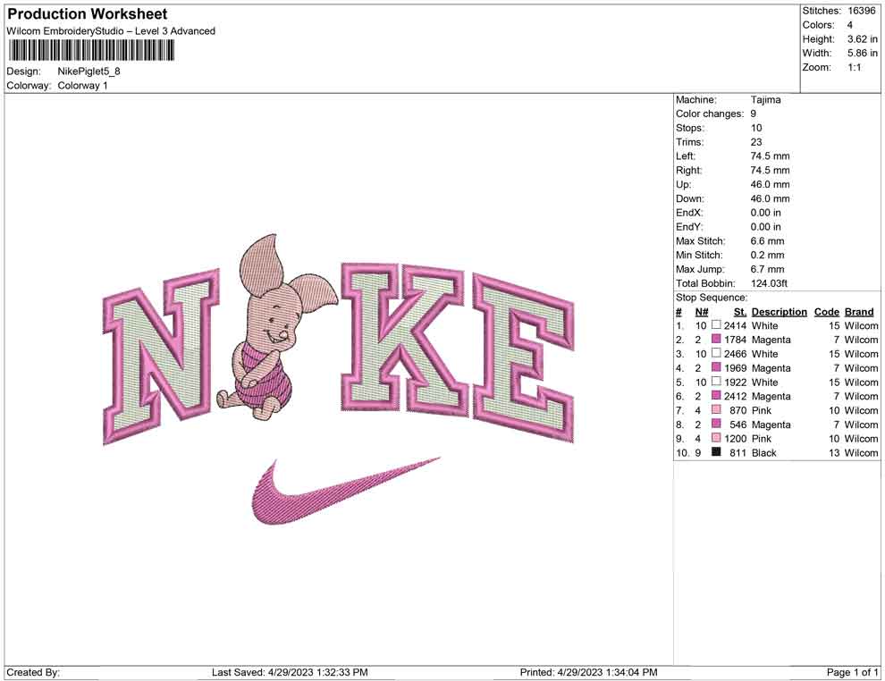 Nike Piglet