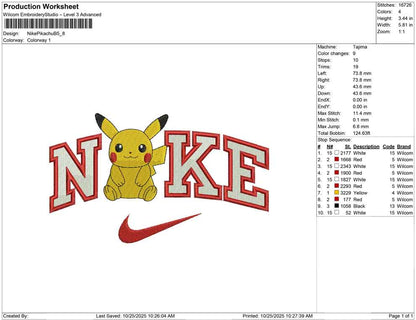 Nike Pikachu B