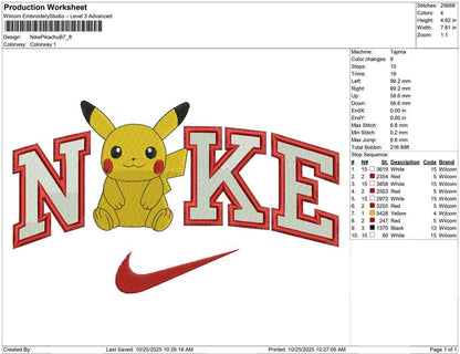 Nike Pikachu B