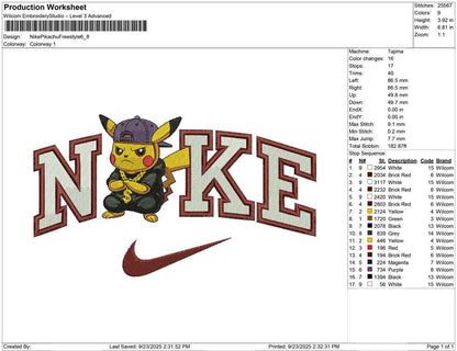 Nike Pikachu Freestyle