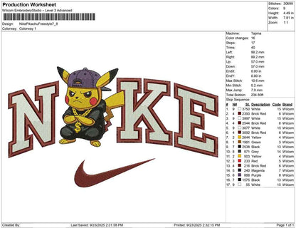 Nike Pikachu Freestyle