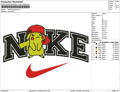 Nike Pikachu Hat