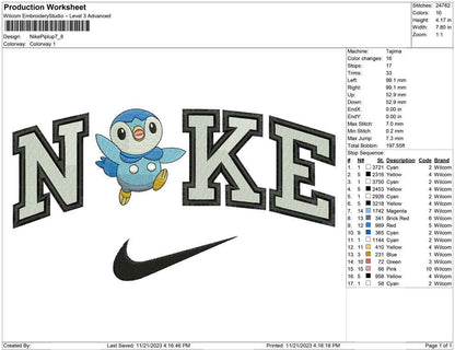 Nike Piplup
