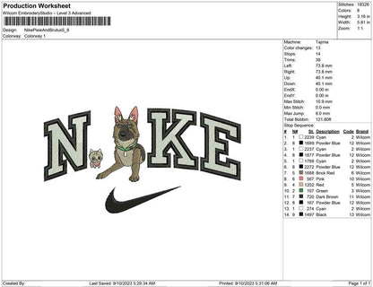 Nike Pixie and Brutus