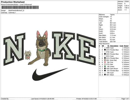 Nike Pixie and Brutus