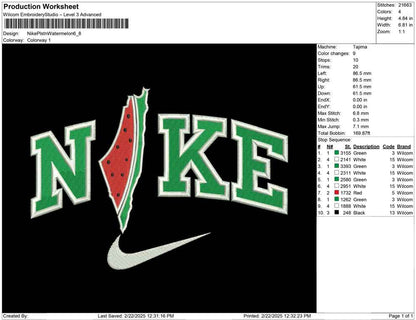 Nike Plstn Watermelon