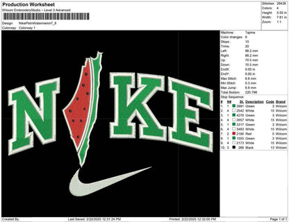 Nike Plstn Watermelon