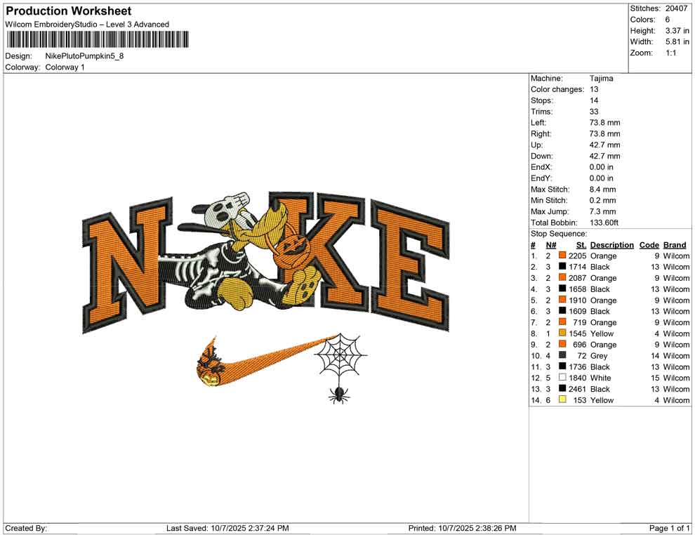 Nike Pluto Pumpkin