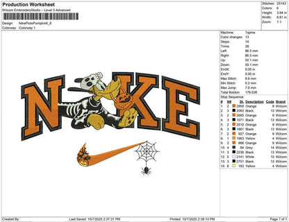 Nike Pluto Pumpkin