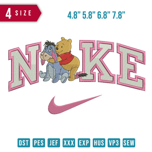 Nike pooh and Eeyore – Embrobuy