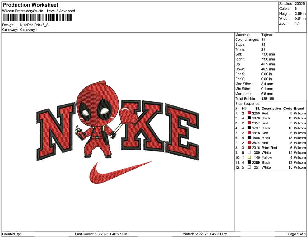 Nike Pool Drink