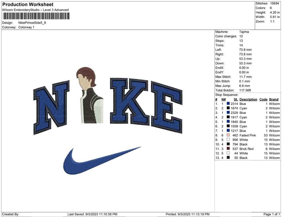 Nike Prince Side