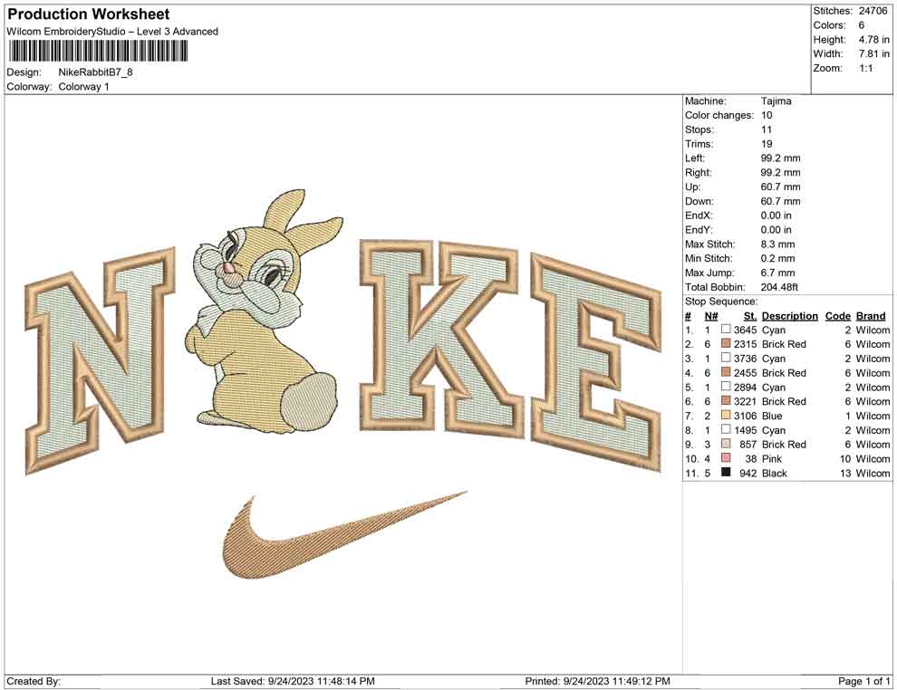 Nike rabbit B