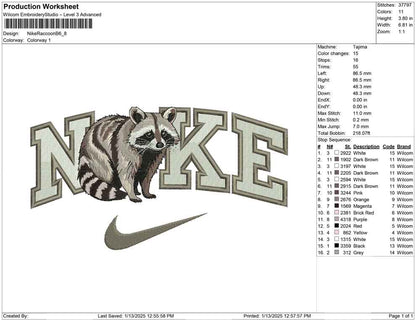 Nike Raccoon B