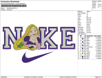 Nike Rapunzel Sit