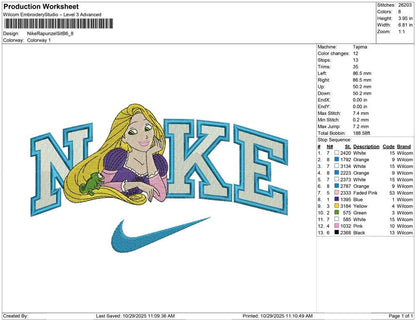 Nike Rapunzel Sit B