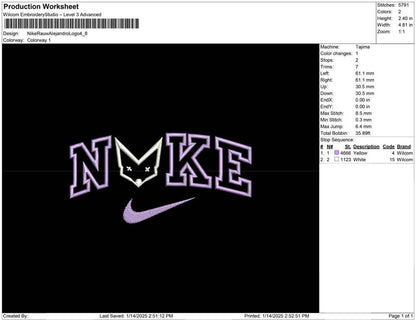 Nike Rauw Alejandro Logo