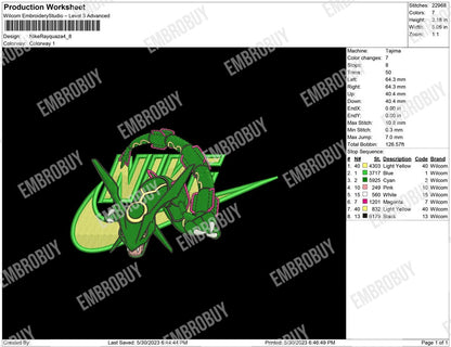 Nike Rayquaza