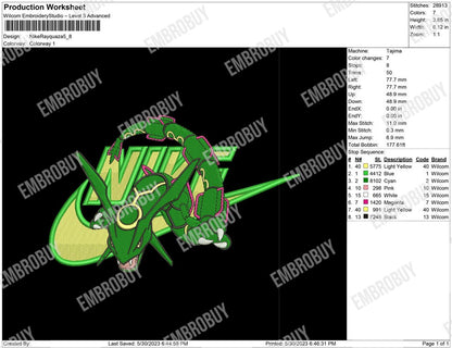 Nike Rayquaza