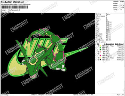 Nike Rayquaza