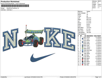 Nike RC Car Toyu Story