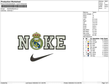 Nike Real madrid