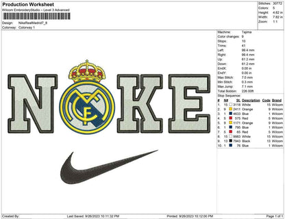 Nike Real madrid