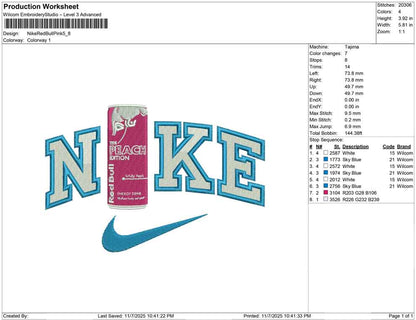 Nike RedBull Pink