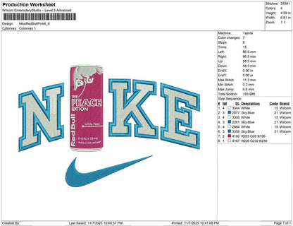 Nike RedBull Pink