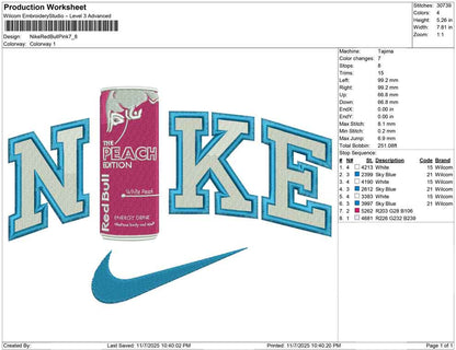 Nike RedBull Pink
