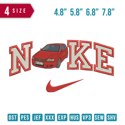 Nike Red Car
