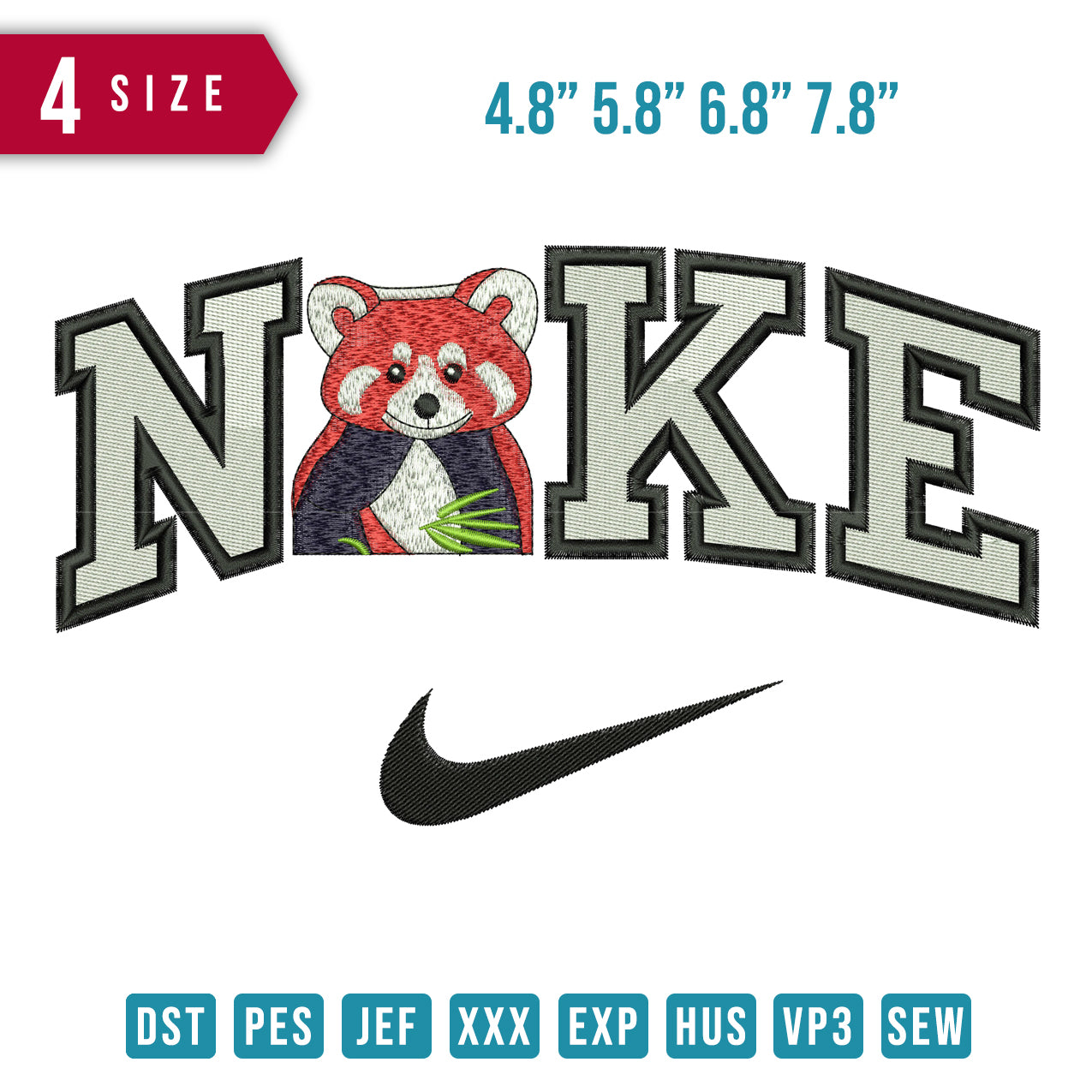 Nike red panda