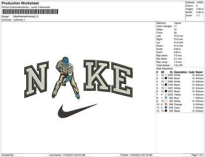 Nike Referee hockey