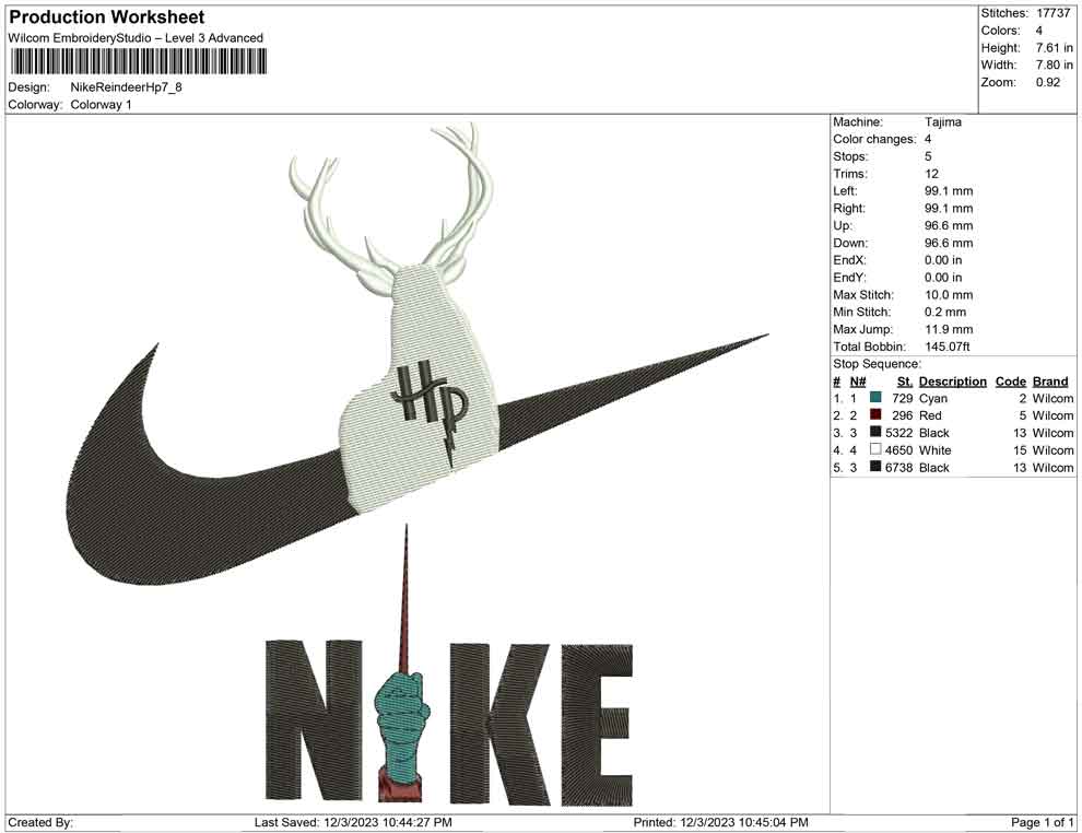 Nike reindeer Hp