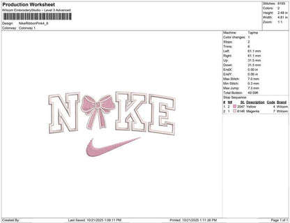 Nike Ribbon Pink