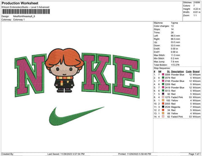 Nike ron weasley