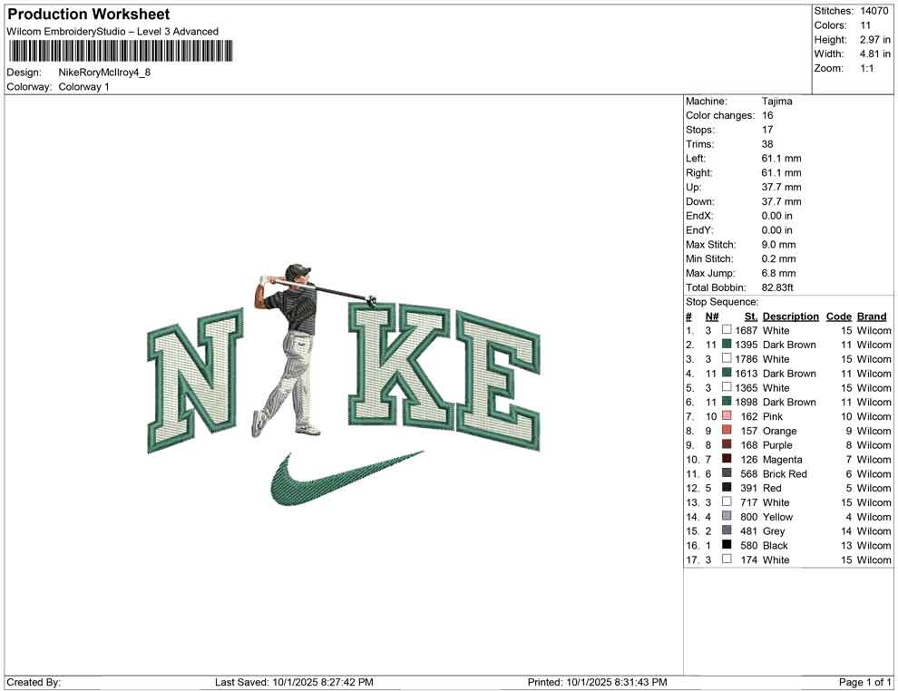 Nike Rory McIlroy