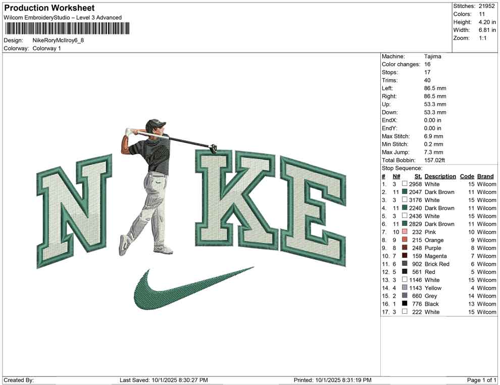 Nike Rory McIlroy