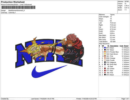 Nike Ryomen Sukuna