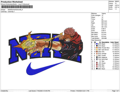 Nike Ryomen Sukuna