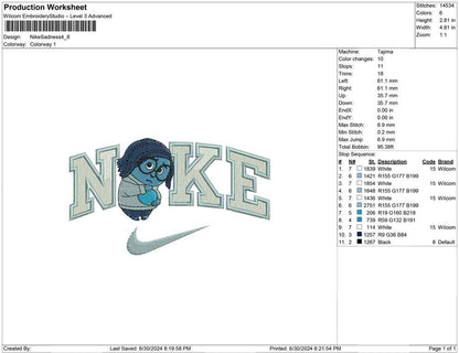 Nike Sadness