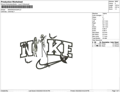 Nike sally and jack