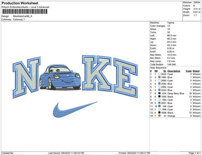 Nike Sally Car B