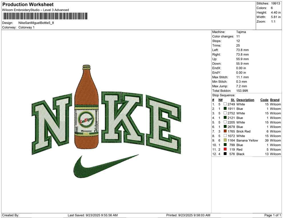 Nike San Miguel Bottle
