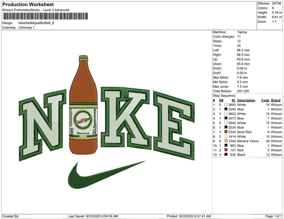 Nike San Miguel Bottle